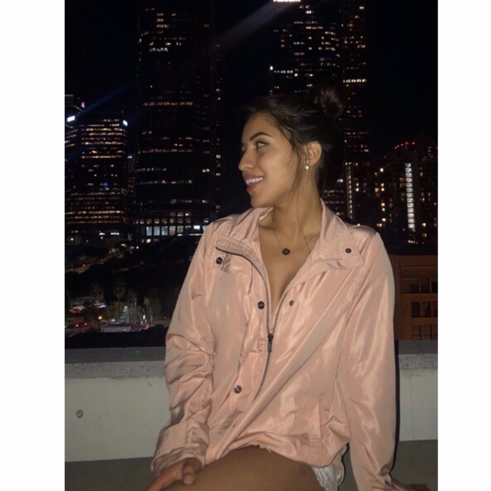 Reflective Pink Windbreaker
